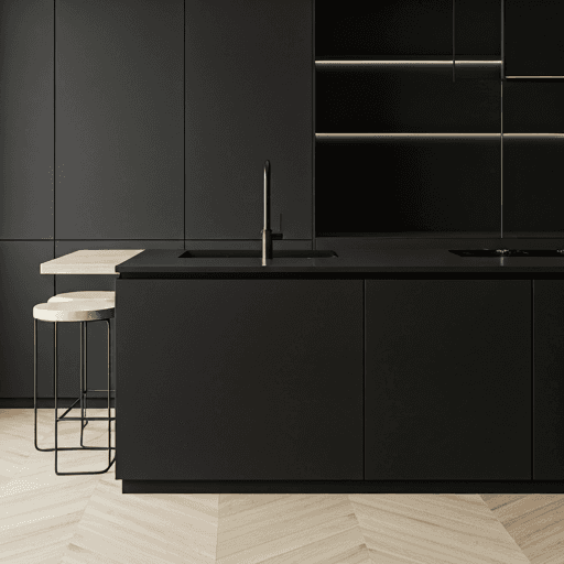 Modern kitchen interior